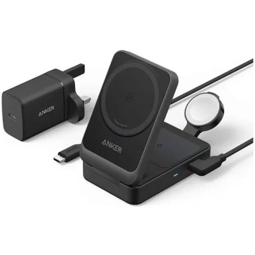 :  الشحن اللاسلكي Anker MagGo أو Anker 3-in-1 Cube.