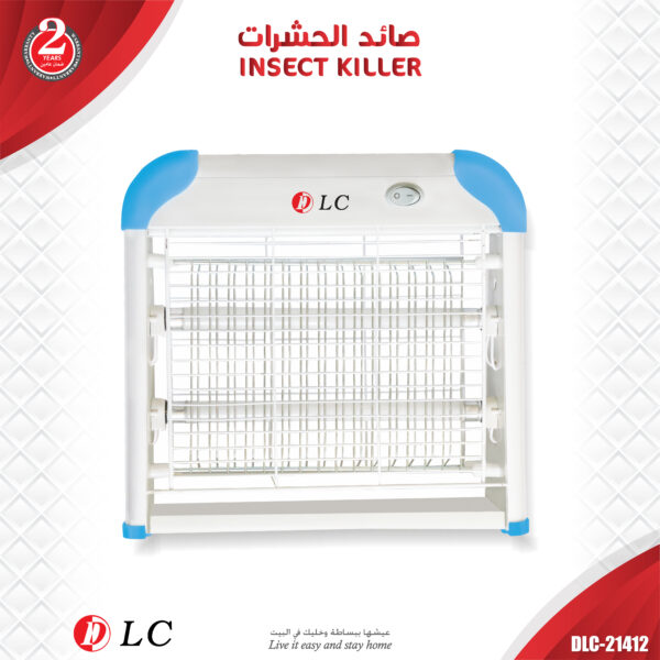 DLC-21412 صاعق وصائد حشرات كهربائي من DLC - موديل DLC-21412