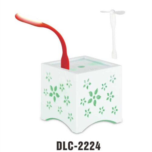 DLC-2224 مرطب هواء وفواحة ذكية صغيرة DLC-2224 بسعة 450 مل – فواحة مكتب وغرفة نوم محمولة وموفرة للطاقة