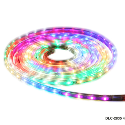 شريط إضاءة ليد ذكي DLC-2835 متعدد الألوان RGB – حبل ليد زينة للمجالس وغرف القيمنق بضمان سنتين